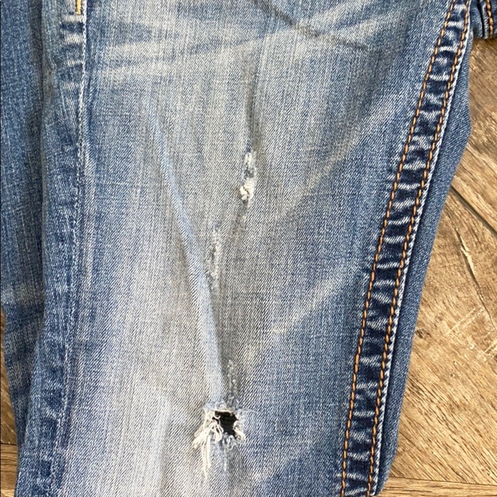 Miss Me Boot Cut Ripped Jeans Size 27 - Picture 3 of 10